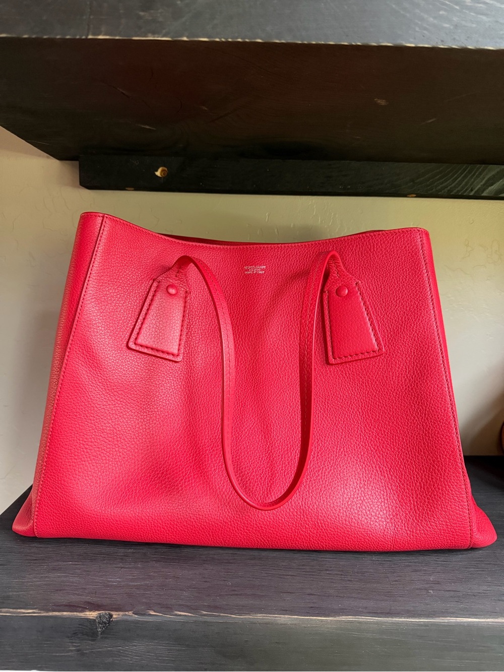 Giorgio Armani Red tote
